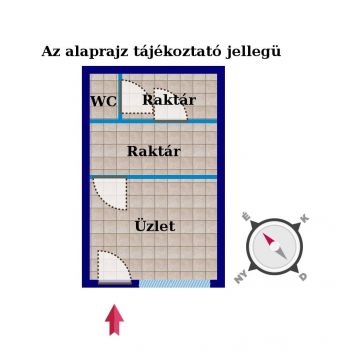 Eladó Üzlethelyiség 1068 Budapest 6. kerület Terézváros központjában