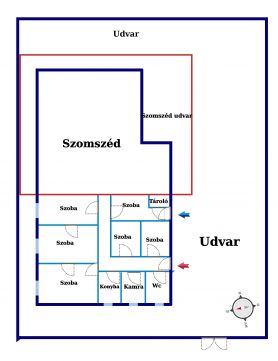 Eladó Ház 6000 Kecskemét Sarki telken 110 m2-es ház