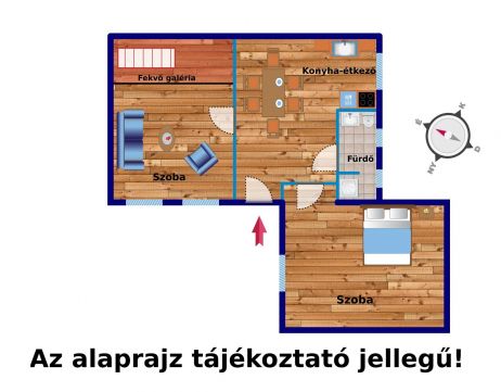 Eladó Lakás 1078 Budapest 7. kerület Városliget szomszédságában a Marek József utcában 66m2-es igényes, felújított lakás