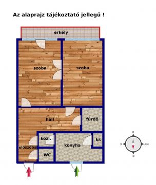 Eladó Lakás 1051 Budapest 5. kerület Október 6. utcában - ERKÉLYES - kuriózum lakás - kivételes ajánlat 
