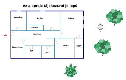 Eladó Lakás 1225 Budapest 22. kerület Barosstelep környékén csendes környezetben 3 szobás csúszózsalus lakás