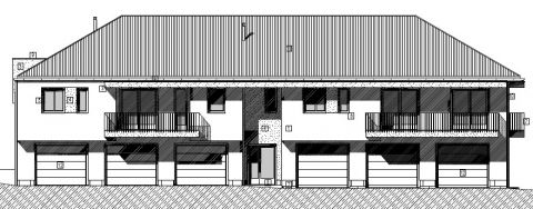 Eladó Lakás 6000 Kecskemét , Új építésű társasházban földszinti 70nm lakás, terasz +150nm saját kert