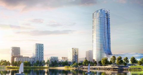 Kiadó Lakás 1117 Budapest 11. kerület BUDAPART LAKÓPARKBAN DUNAI PANORÁMÁS NAGY TERASZOS (15 M2 ) OKOS OTTHON