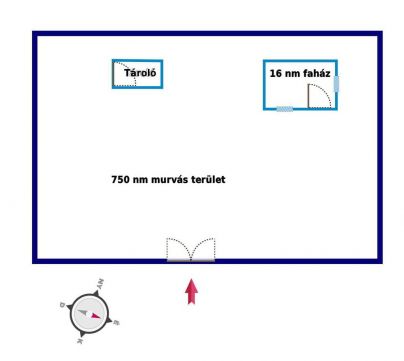 Kiadó Telek 8000 Székesfehérvár Kiadó telephely, irodával, garázzsal.