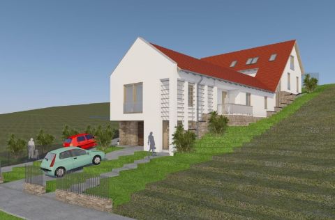 Eladó Ház 2000 Szentendre , Újépítésű ikerház Szentendrén, szép zöld környezetben!