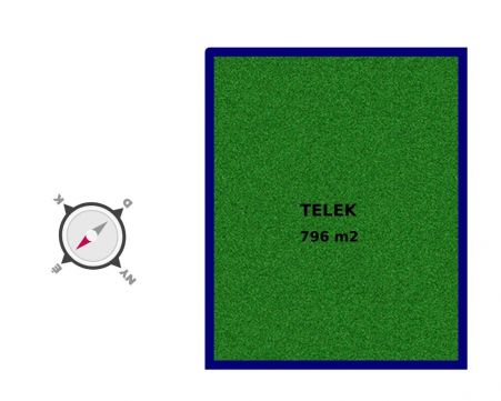 Eladó Telek 9835 Mikosszéplak Mikosszéplakon 796 m2-es építési telek
