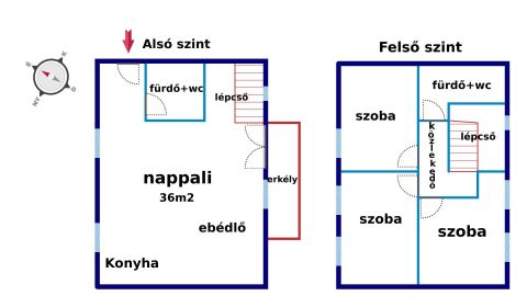 Eladó Lakás 1141 Budapest 14. kerület ÚJ, NAPPALI+3 SZOBÁS, DUPLEX, ERKÉLYES LAKÁS.