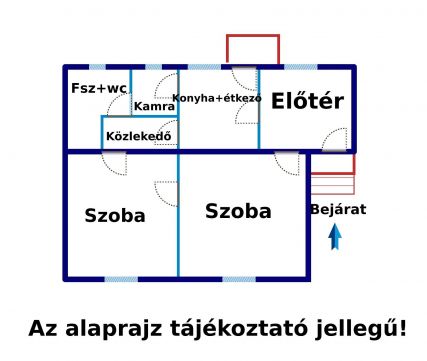 Eladó Ház 1204 Budapest 20. kerület Bp.20 kerület Kossuthfalva csendes részén családi ház eladó!