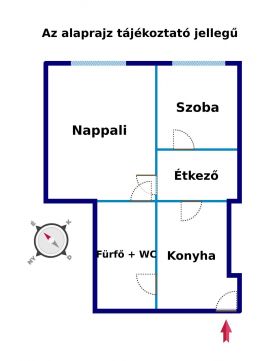 Eladó Lakás 1071 Budapest 7. kerület Városligeti életérzés - világos, 2 szobás lakás pazar házban