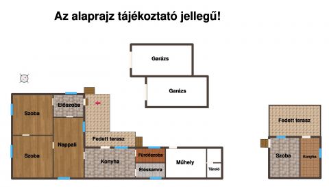 Eladó Ház 2737 Ceglédbercel Nagy telken, 4 szobás, garázsos, jó állapotú ház eladó!