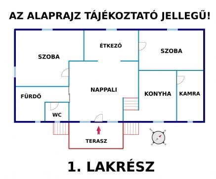 Eladó Ház 2700 Cegléd KÉT GENERÁCIÓS CSALÁDI HÁZ A KÖZPONTBAN!
