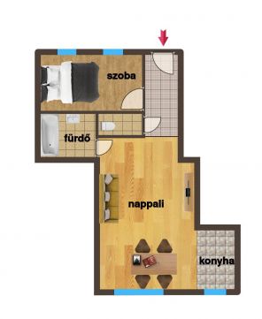 Kiadó Lakás 9700 Szombathely Napház