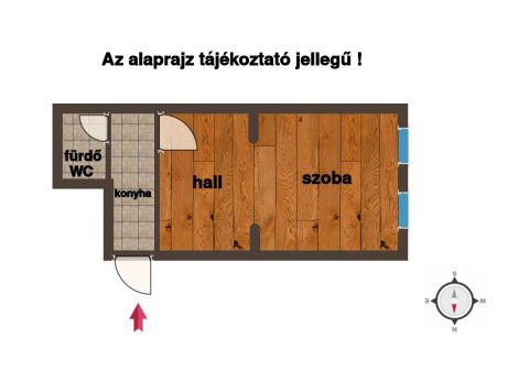 Eladó Lakás 1086 Budapest 8. kerület ELTE Fűvészkert közelében - befektetők figyelem!