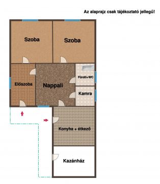 Eladó Ház 2760 Nagykáta Nagykátán központ közelében 2 szzobás tégla építésű ház 