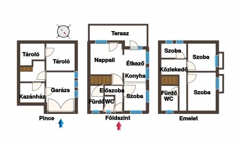 Eladó Ház 1188 Budapest 18. kerület Almáskertben 5 szobás ikerház, 312 nm-es telekkel