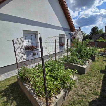 Eladó Ház 6050 Lajosmizse FELÚJÍTOTT NAPPALI+2 SZOBÁS CSALÁDIHÁZ, DUPLA GARÁZZSAL!