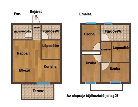 Eladó Ház 2330 Dunaharaszti Bezerédi lakóparkban újépítésű sorházi lakások