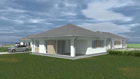 Eladó Ház 9700 Szombathely , OLAD - ÚJ ÉPÍTÉSŰ, KERTES HÁZAK/IKERHÁZAK