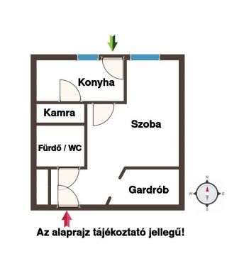 Kiadó Lakás 1181 Budapest 18. kerület Üzlethelyiségként vagy lakásként is hasznosítható ingatlan