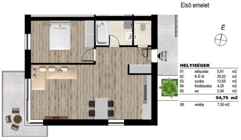 Eladó Lakás 4031 Debrecen Hatvan  kert