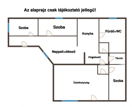 Eladó Ház 2764 Tápióbicske Tápióbicske Nagykátai út közelében 3 szobás ház eladó