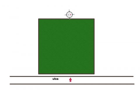 Eladó Telek 6000 Kecskemét Belvárosi építési telek