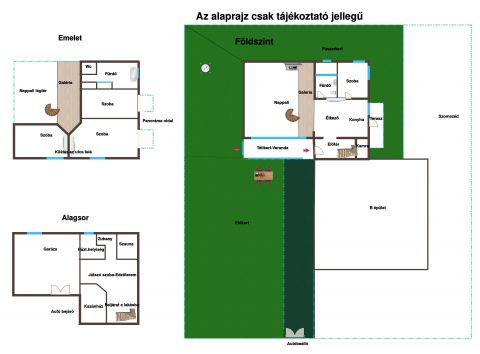 Eladó Ház 1037 Budapest 3. kerület Panorámás  ikerhazfel a Taborhegyen 