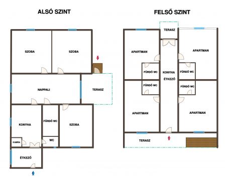 Eladó Ház 8623 Balatonföldvár Tágas, napfényes családi ház eladó