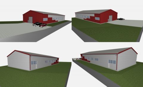 Eladó Telek 8246 Tótvázsony , Fodor Ipari Parkban 3000 Nm-es telek