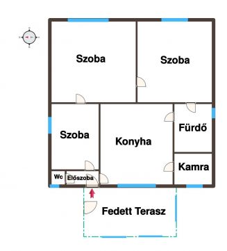 Eladó Ház 1155 Budapest 15. kerület 15. kerület körbe járható családi ház csendes utcában 