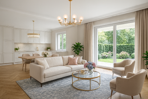 Eladó Lakás 1025 Budapest 2. kerület , Exkluzív újépítésű kertkapcsolatos lakás a Rózsadombon 