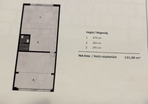 Eladó Üzlethelyiség 1133 Budapest 13. kerület , Kárpát utca 