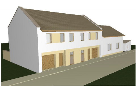 Eladó Ház 1047 Budapest 4. kerület , Újpest kertvárosában új építésű ikerházak eladók