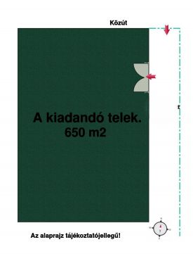 Kiadó Telek 8600 Siófok , Ipartelepen, 650nm telek kiadó!