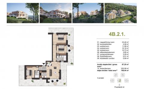 Eladó Lakás 1038 Budapest 3. kerület , Csillaghegy 