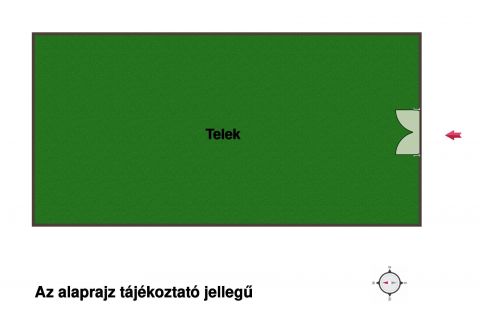 Eladó Telek 9444 Fertőszentmiklós Kiváló adottságú, közművesített, lakóövezeti telek eladó!