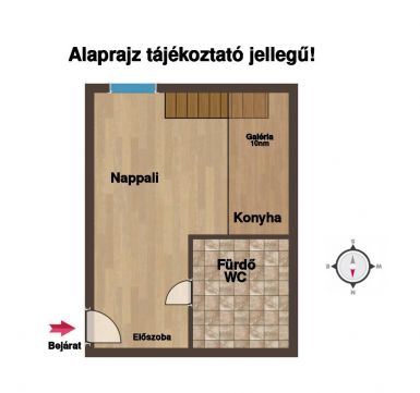 Eladó Lakás 1068 Budapest 6. kerület Zeneakadémia mellett, emeleti, felújított stúdió lakás