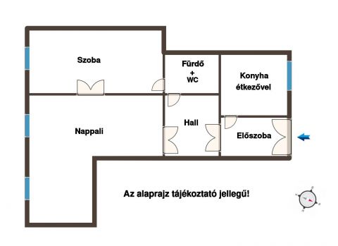 Eladó Lakás 1053 Budapest 5. kerület Palotában eladó lakás a Belváros szívében