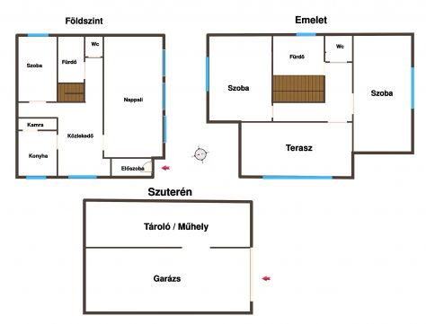 Kiadó Ház 6000 Kecskemét KIADÓ CSALÁDIHÁZ AZ ÖNTÖZŐ UTCÁBAN