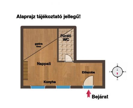 Eladó Lakás 1078 Budapest 7. kerület , Egyedi lakás a belváros szívében
