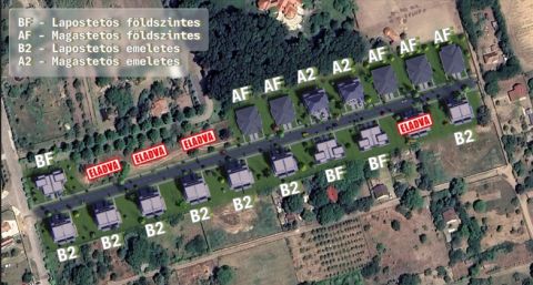 Eladó Telek 4225 Debrecen , Józsa villa park