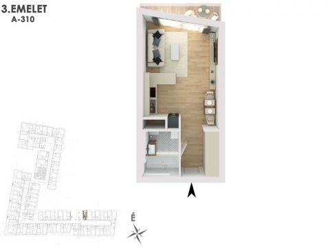 Eladó Lakás 1138 Budapest 13. kerület Lakópark a Duna partján: Otthonod a vízparti életstílus közepén!