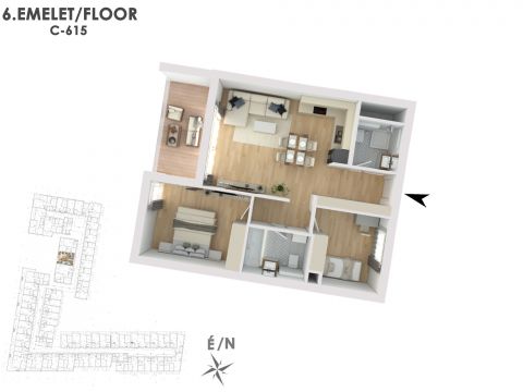 Eladó Lakás 1138 Budapest 13. kerület Lakópark a Duna partján: Otthonod a vízparti életstílus közepén!