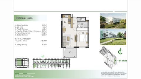 Eladó Lakás 4030 Debrecen , MODERN, FIATALOS ÚJ LAKÁSOK