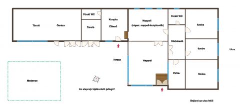 Eladó Ház 9435 Sarród Sarródon eladó 5 szobás családi ház