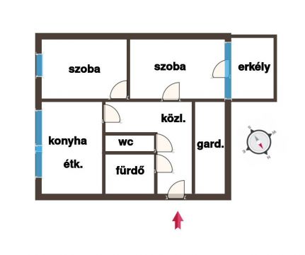 Eladó Lakás 6000 Kecskemét Eladó Kecskeméten a Széchenyi városban egy 63 nm lakás!!