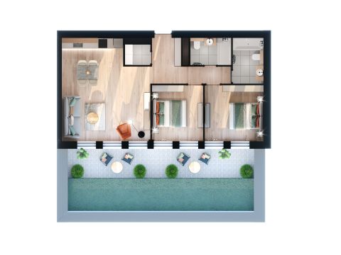 Eladó Lakás 1076 Budapest 7. kerület , Városliget és Keleti közelében ÚJÉPÍTÉSŰ lakások 