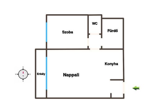 Eladó Lakás 1134 Budapest 13. kerület Szabolcs utca