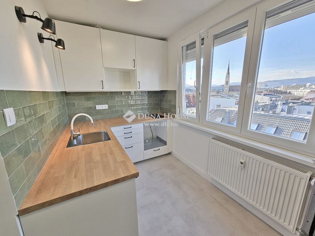 1134 Budapest 13. kerület , Budai panorámás, frissen felújított, azonnal költözhető! — 1/16
