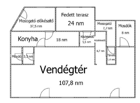 Eladó Üzlethelyiség 8353 Zalaszántó 8353 Zalaszántó, Központi